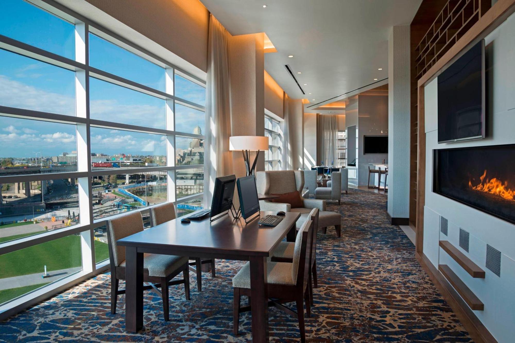 Buffalo Marriott At Lecom Harborcenter Екстер'єр фото